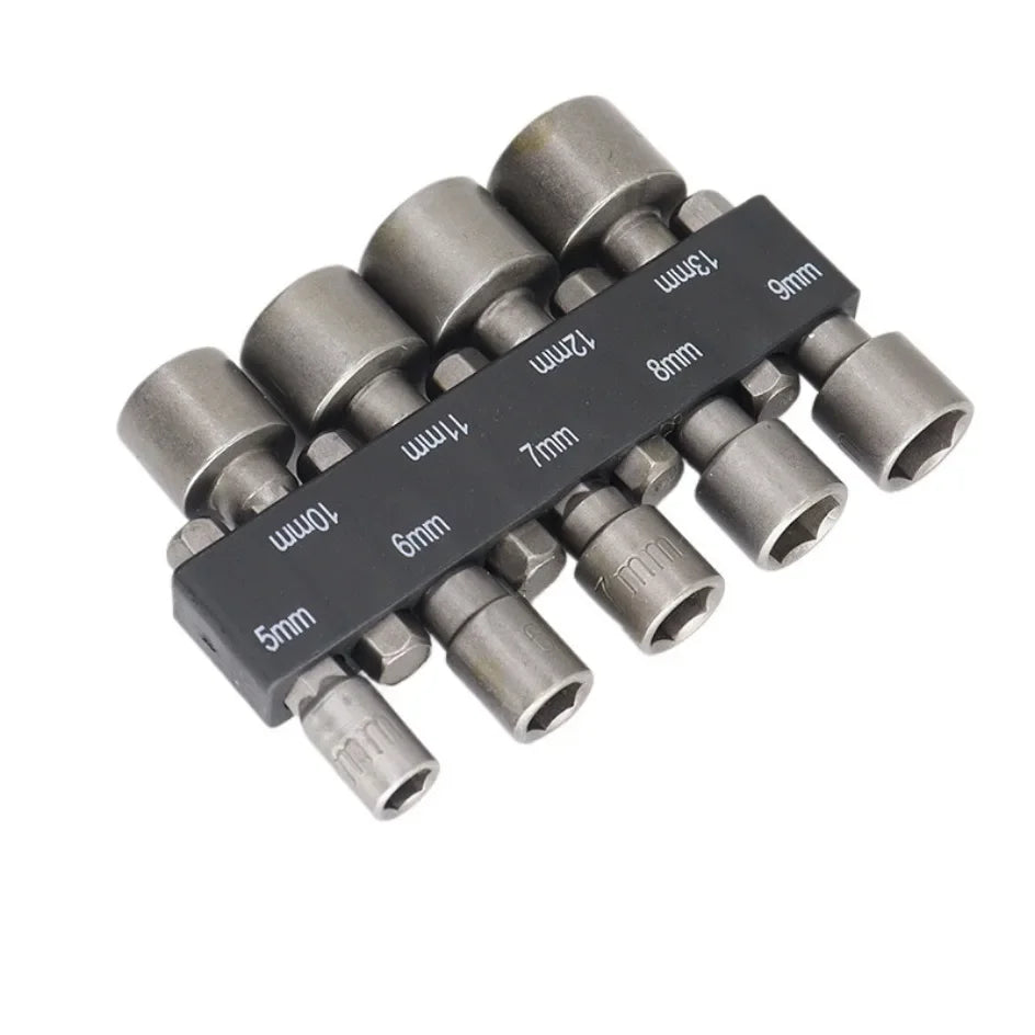 Set Bussole Esagonali 9-14 Pz 5-13 Mm Kit Cacciaviti E Bit Utensili Professionali