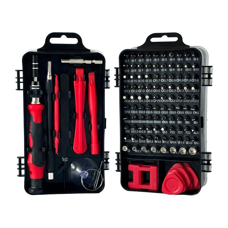 Set Cacciaviti Di Precisione 115 In 1 Magnetici Per Riparazioni Laptop MacBook Smartphone