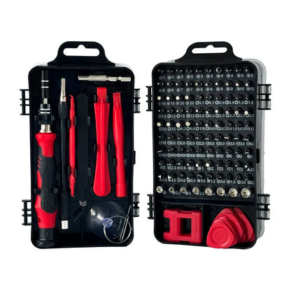 Set Cacciaviti Di Precisione 115 In 1 Magnetici Per Riparazioni Laptop MacBook Smartphone