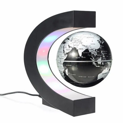 Globo a Levitazione Magnetica con Mappa del Mondo Led Sfera Decorativa per Casa Regalo di Compleanno