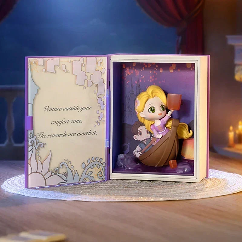 Pop Mart Disney Princess Fairy Tales Scene Sets Figura Da Scrivania PVC 9,5 cm Scatola Misteriosa
