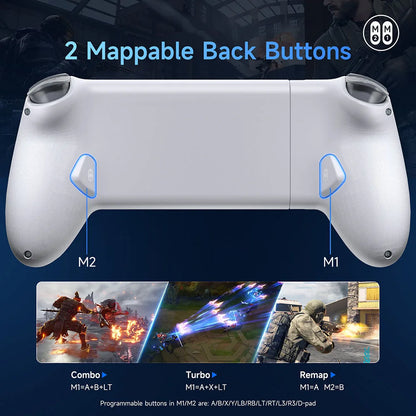EasySMX M15 Gamepad per Telefono Cellulare Tipo C Controller Meccanico Hall per Android iPhone 15/16 Cloud Gaming Xbox Game Pass