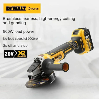 DeWalt Smerigliatrice Angolare 125 Mm DCG405 Testa Piatta Brushless 18V Senza Batteria