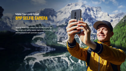 Ulefone Armor X12 Pro,Android 13, fino a 8GB + 64GB ,4860mAh,13MP 5.45 "4G NFC, versione globale, doppio 4G VoLTE,3 Slot per schede