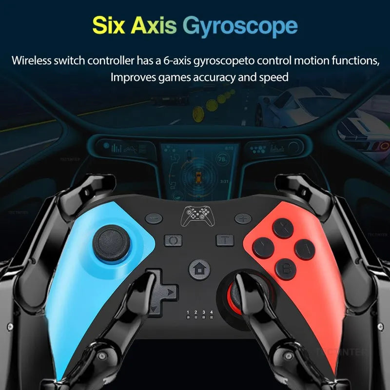 Controller wireless compatibile Bluetooth per Nintendo Switch e Switch 2 Console Android Gamepad PC Controle per accessori NS
