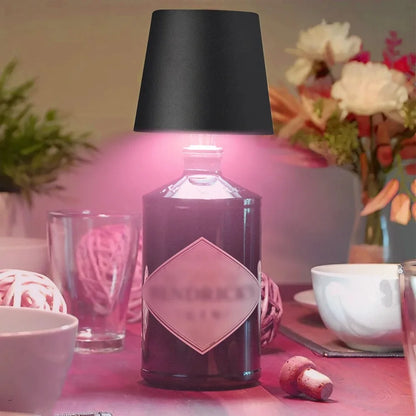 Lampada Da Tavolo Senza Fili Per Bottiglie Di Vino Led Esterno Con Controllo Touch Ideale Per Ristoranti E Bar