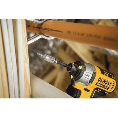 DEWALT DWAF2PH2IR2S PH2 FLEXTORQ 1/4x2-1/4 pollici Punta da trapano per avvitatore a percussione HSS Manicotto magnetico Accessori per utensili elettrici per carpenteria