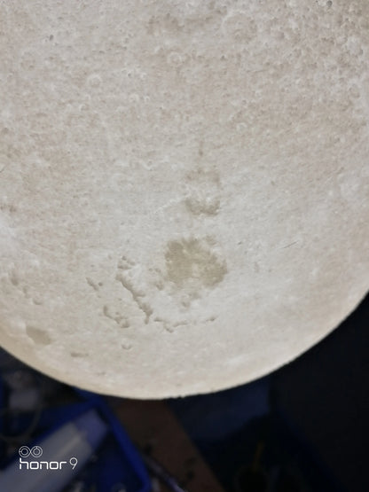 Lampada A Sospensione Forma Di Luna Con Stampa 3D Per Ristorante E Bar Atmosfera Creativa Luce Notturna 110V 220V