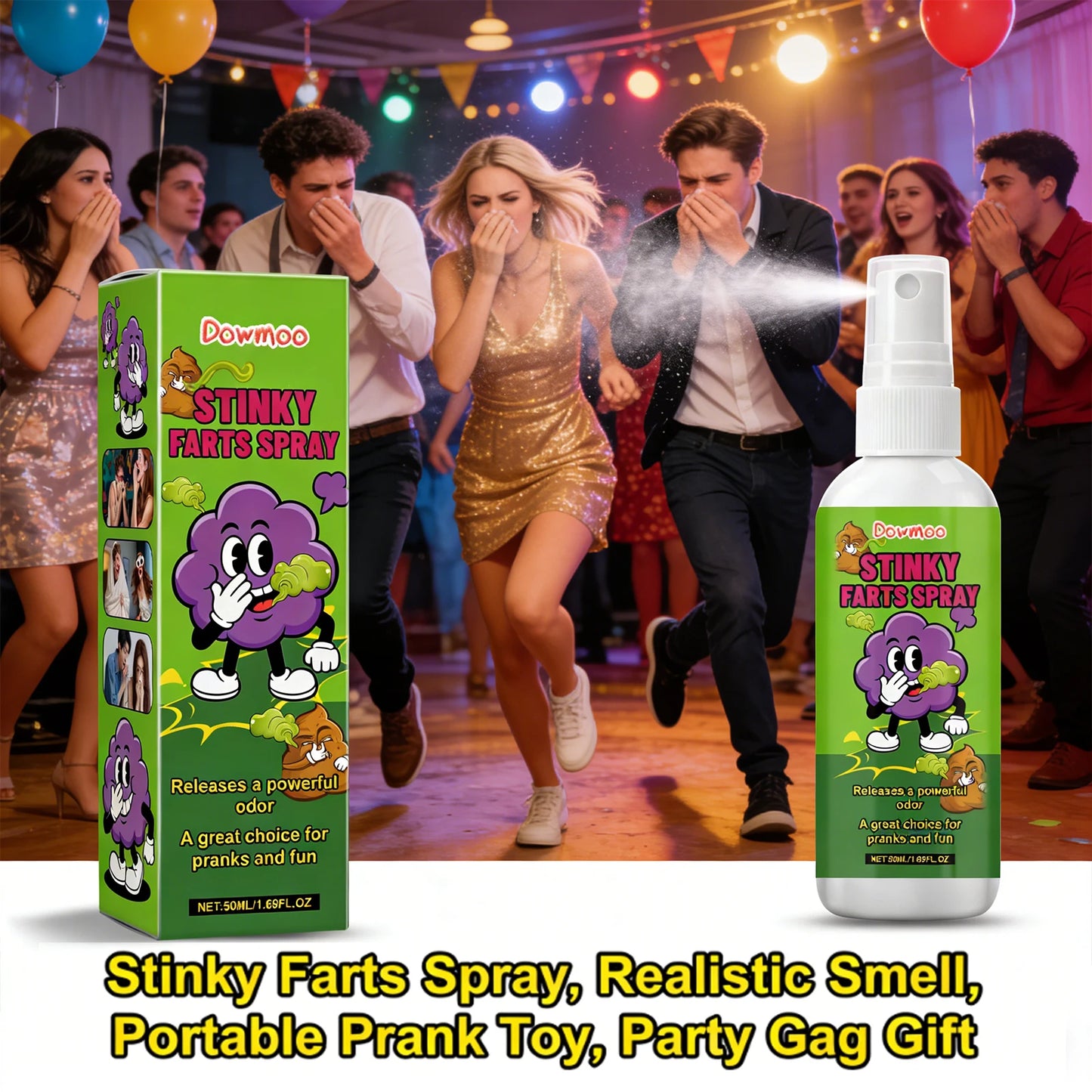 Spray Scherzo Odore Forte Per Scherzi E Feste