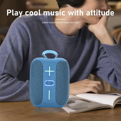 TG658 Altoparlante Bluetooth Portatile con Subwoofer Colonna Mini Bass Riproduzione Musicale per Android iOS PC Laptop