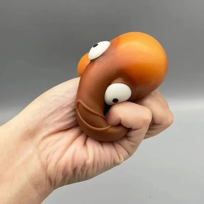 1-10PCS Giocattoli per ridurre lo stress Palline sparse Gadget per ridurre lo stress Palla appiccicosa Cacca Giocattoli peculici Giocattoli per ridurre lo stress