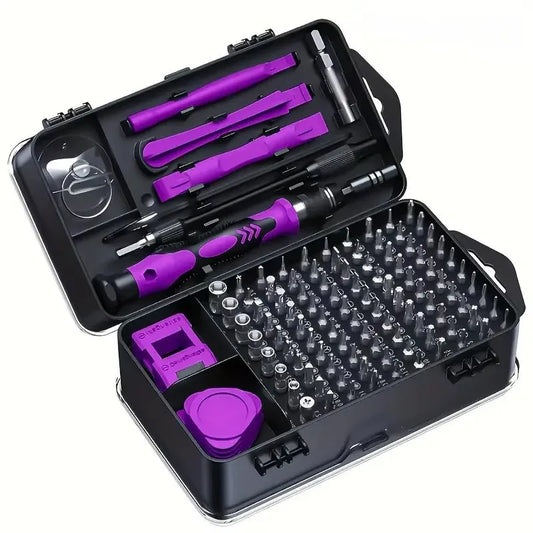 Set Cacciaviti Magnetici 115 In Uno Per Smontaggio Componenti Elettronici Di Precisione