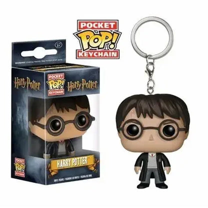 Portachiavi Harry Potter Pocket Pop Con Hermione Granger Ron Weasley Dumbledore Snape Voldemort