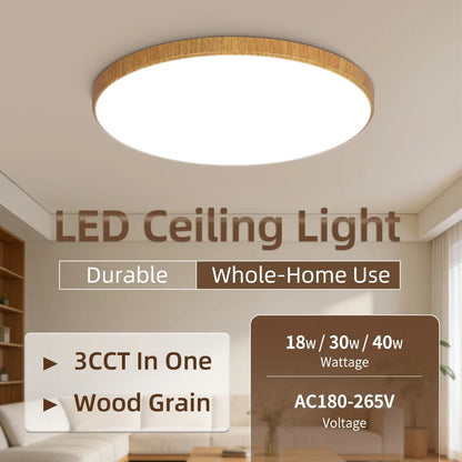 Plafoniera LED Da Soffitto 18W-50W 220V, Illuminazione Moderna Per Soggiorno E Decorazione Casa