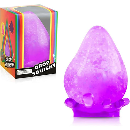 Dr Pepper x NeeDoh Nice Cube Squishy Toy Antistress, Cubo Morbido Antistress per Bambini e Adulti, Giocattolo Sensoriale per Alleviare l'Ansia