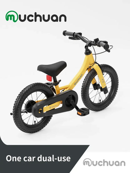 Bici Equilibrio Bambini 2 In 1 Età 2 6 Anni Telaio Alluminio Ruote Da 12 Pollici
