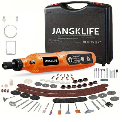 Kit Utensili Rotanti Usb Per Incisione Legno Gioielli Metallo Vetro Fai Da Te Precisione