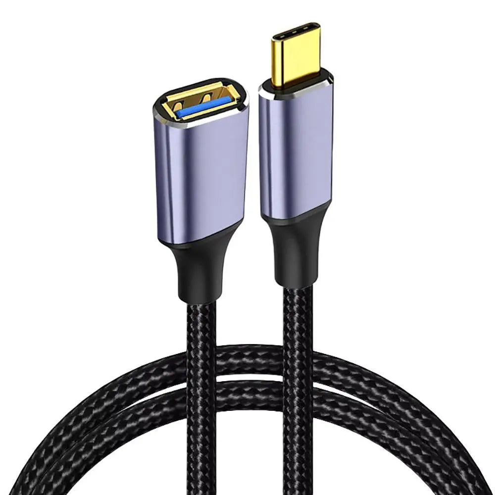 Cavo OTG USB-C a USB-A 3.0 ad Alta Velocità Prolunga Maschio Femmina per Tastiere e Mouse