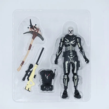Figura Collezione Fortnite Premium Action Figure Raptor Black Knight Skull Trooper Cuddle Team Leader MogulMaster
