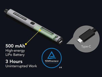 Arrowmax Mini Trapano Elettrico Rotante Senza Fili Ricaricabile Per Fai Da Te Domestico