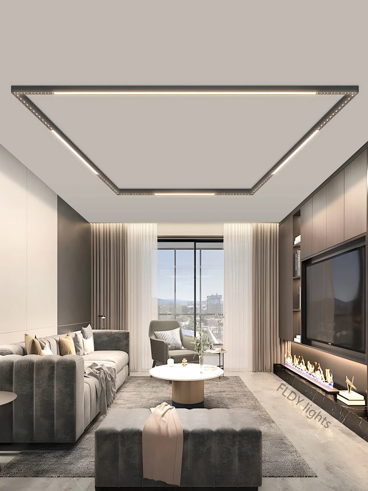 Lampada Da Soffitto A Led Moderna Nordic Nero Per Soggiorno Cucina Ingresso Ufficio