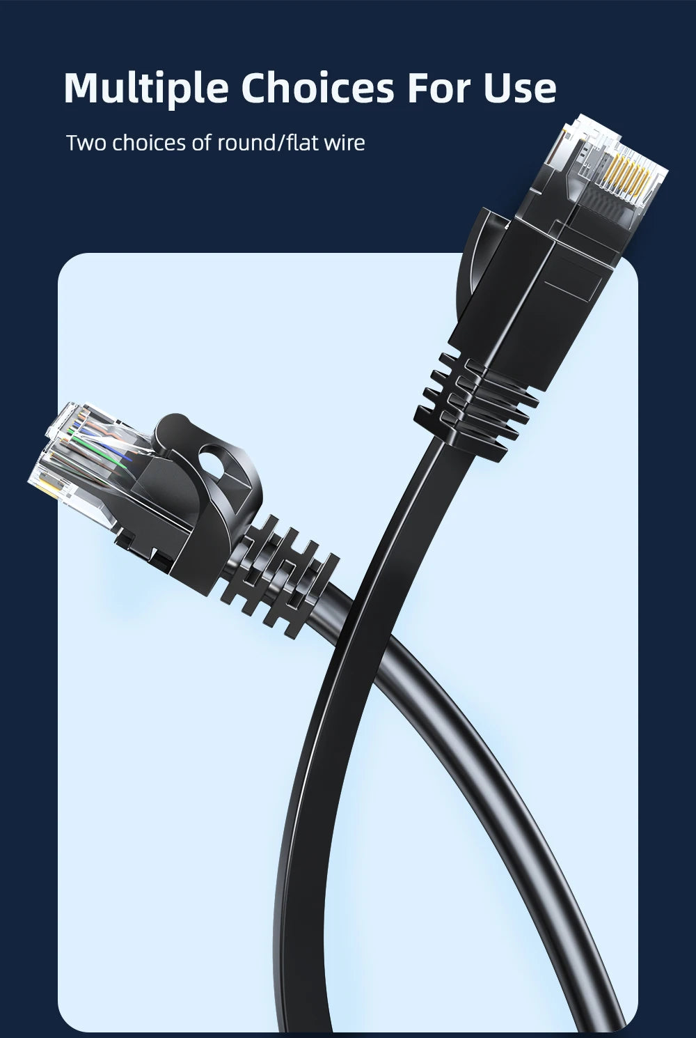 Cavo Ethernet Cat6 UTP RJ45 5m 10m 15m Per Router Portatile E Computer Ad Alta Velocità