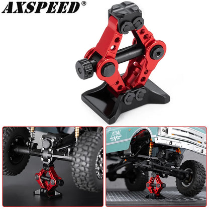 Decorazione Auto RC Mini Jack Stand Con Gancio Rimorchio E Rete Per Bagagli 1 18 E 1 24 Scale
