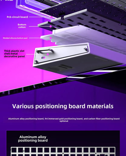 Tastiera Meccanica Da Gioco Aula Hero 84HE Con Interruttore Magnetico RGB Ergonomia