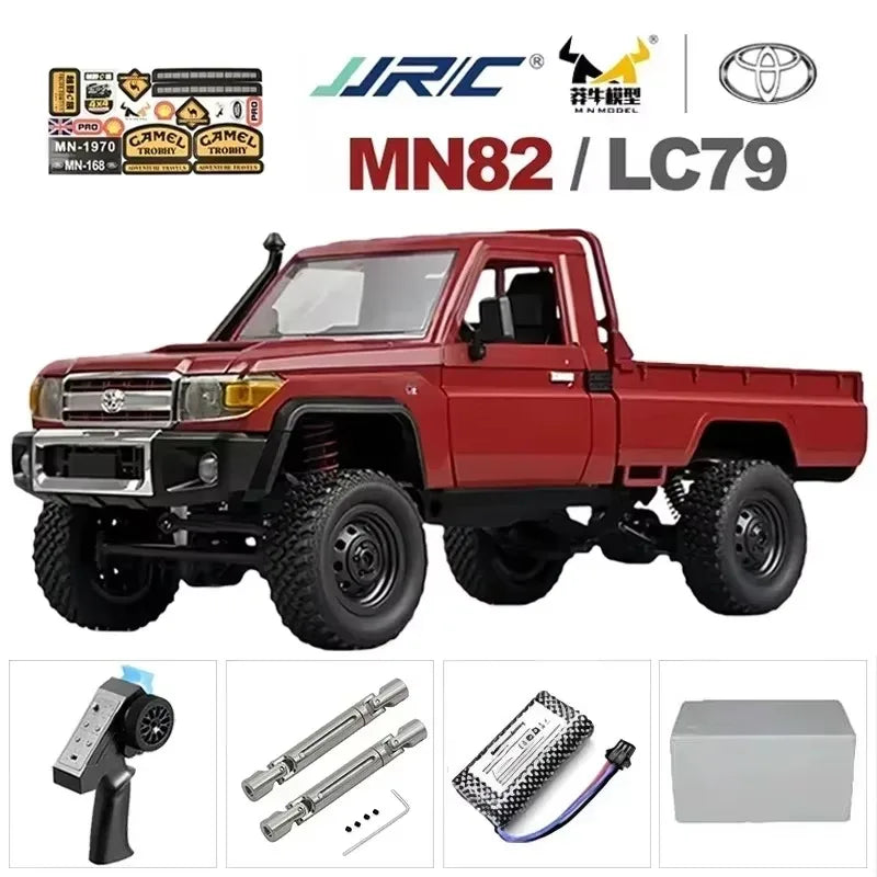 MN82S MN82 Toyota Rc 4x4 Rc CAR 2.4g 1/12 Full Scale Off-road telecomando RC Crawler CAR ragazzo telecomando auto giocattolo regalo