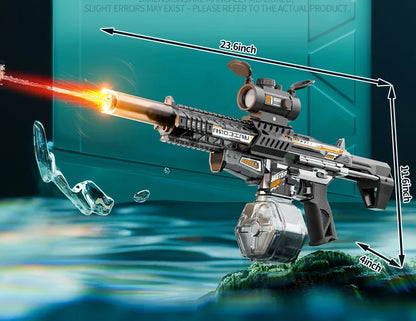 Pistola Ad Acqua Elettrica MK9 Con Luce A Induzione Giocattolo Estivo Per Bambini