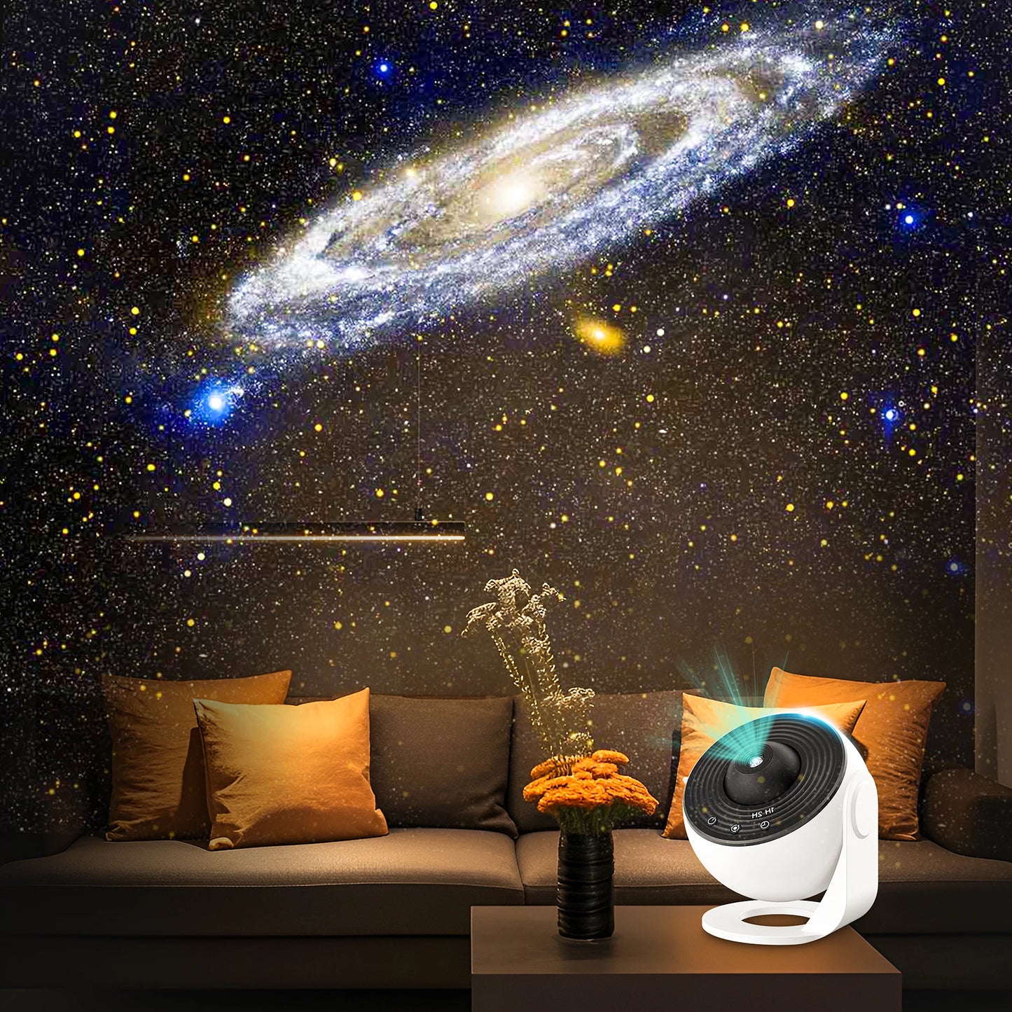 Proiettore Stellare 13 in 1 Per Camera Da Letto Galaxy Aurora Notturno Luce Diffusa Per Bambini e Adulti