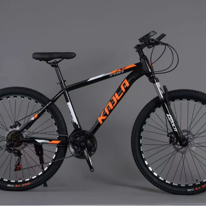 Mountain Bike Per Adulti 26 Pollici Trasmissione A 21 Velocità Telaio In Acciaio Rockbrook