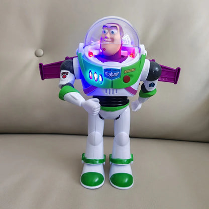 Nuovo disponibile Toy Story Buzz Lightyear Robot da passeggio elettrico bambola Action Figure Pixar modello giocattolo adatto per regalo di compleanno per bambini