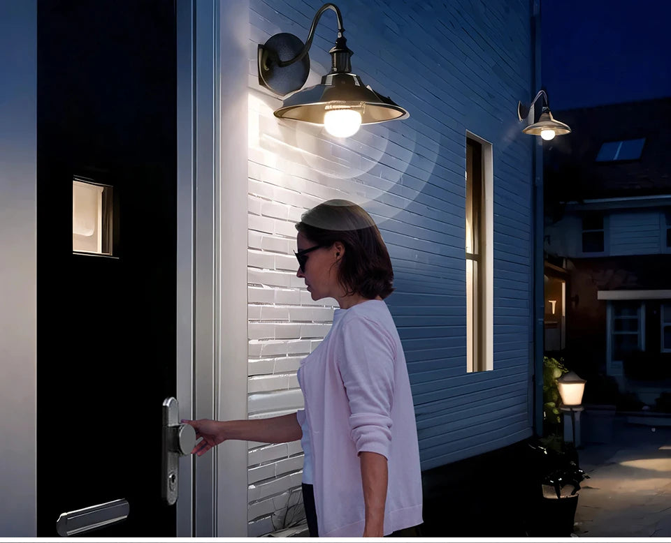 Lampadina Led E27 Con Sensore Di Movimento 220V Attivazione Automatica Luce Notturna Per Scale E Garage