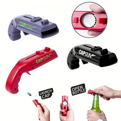 Apribottiglie Pistola a Cappuccio Divertente Per Bar Domestici e Feste Regalo per Uomo Birra