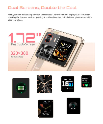 Cellulari Smartphone 5G Cubot X100, Android 15, Dimensity 7025, 6nm, 2.5GHz, schermo da 6.88 pollici 120Hz, 16GB RAM (8GB+8GB estesi), 256GB ROM, fotocamera da 64MP, batteria da 5100mAh, telefoni 5G, NFC telefono, GPS