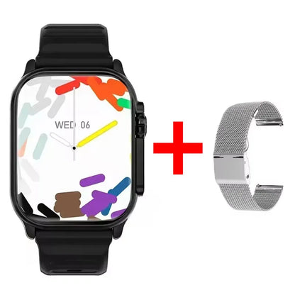 Nuovo Smartwatch 2026 Watch 10 Ultra 49mm con NFC, GPS, Chiamate Bluetooth, Musica BT, Giochi e Ricarica Wireless per Uomo e Donna