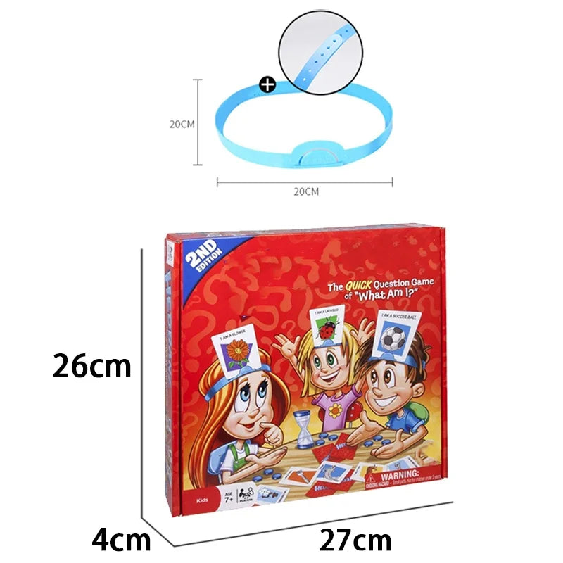 Gioco Da Tavolo Indovina Chi Sono Per Bambini E Famiglia Interattivo Ed Educativo