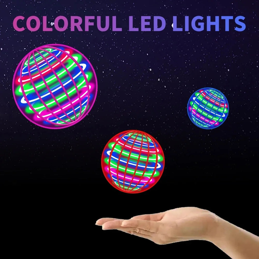 Palla Volante UFO Con Luci A Led Automatiche Giocattolo Galleggiante Elettrico Per Esterno