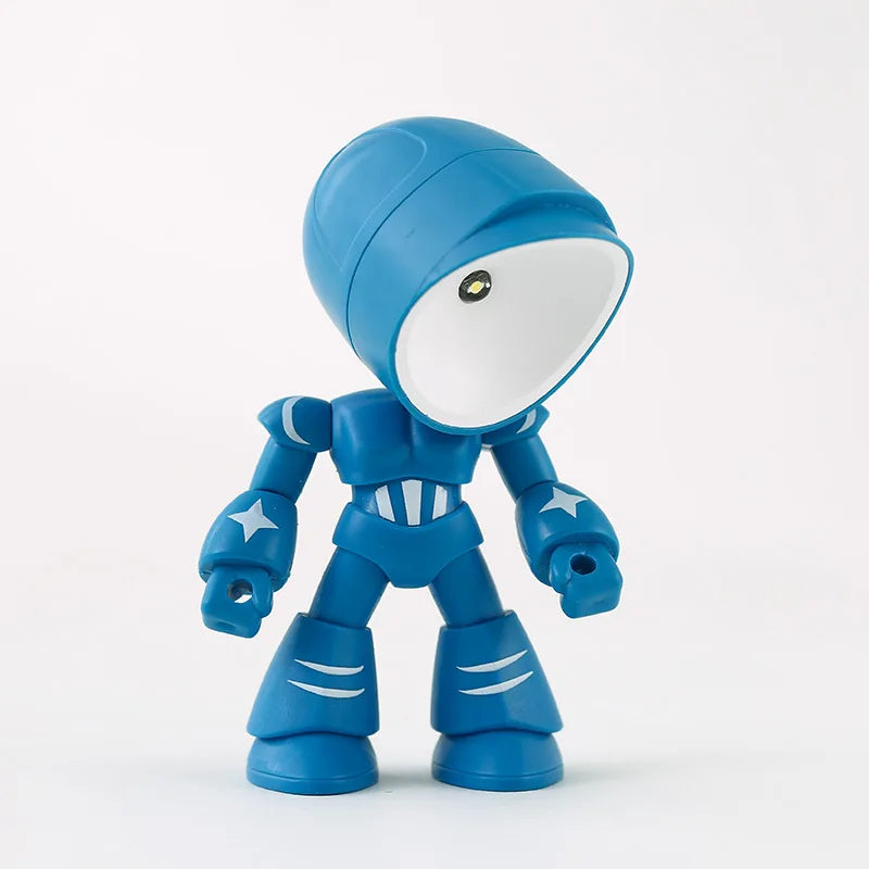 Luce Notturna LED A Forma Di Eroe Dei Cartoni Animati Lampada Da Tavolo Per Cameretta Regalo Bambini