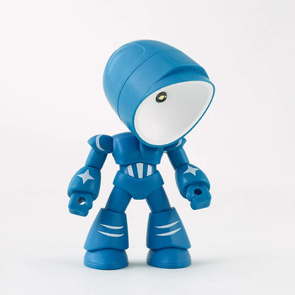 Luce Notturna LED A Forma Di Eroe Dei Cartoni Animati Lampada Da Tavolo Per Cameretta Regalo Bambini