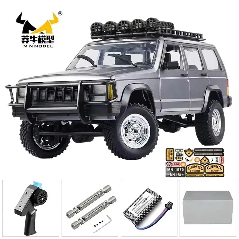 MN82S MN82 Toyota Rc 4x4 Rc CAR 2.4g 1/12 Full Scale Off-road telecomando RC Crawler CAR ragazzo telecomando auto giocattolo regalo