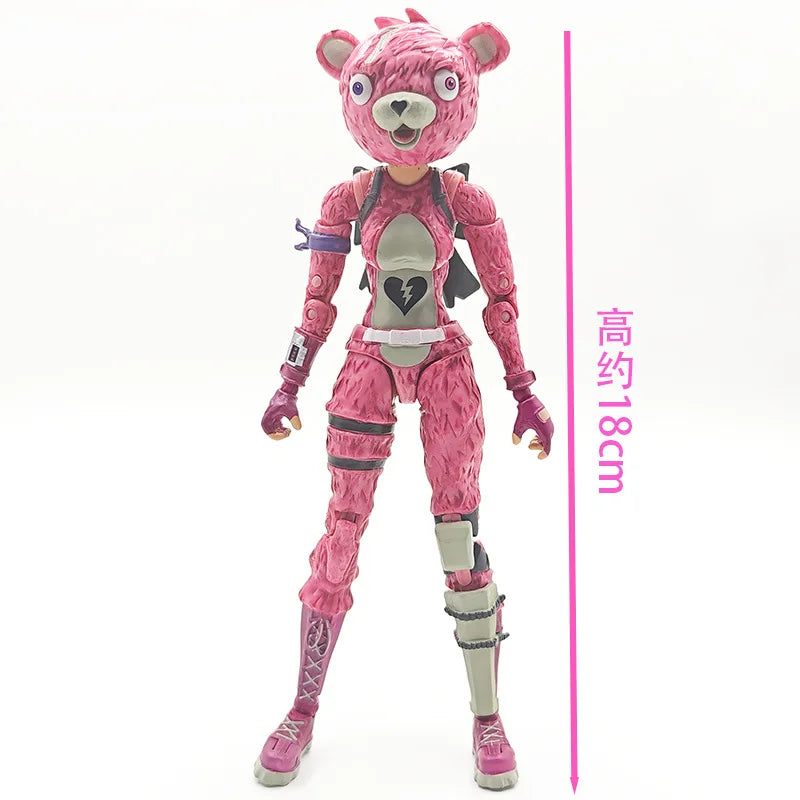 Figura Collezione Fortnite Premium Action Figure Raptor Black Knight Skull Trooper Cuddle Team Leader MogulMaster