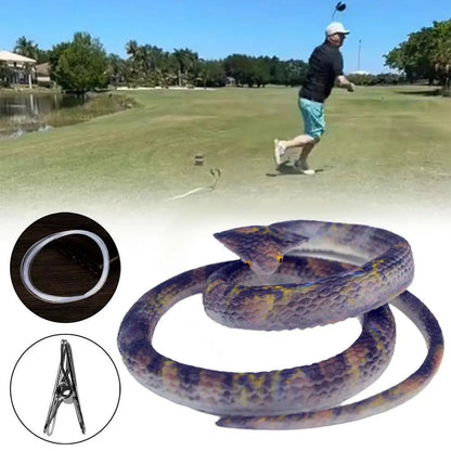 Serpente Di Gomma Finto 70 cm Realistico Per Scherzi Giocattolo Spaventa Regalo