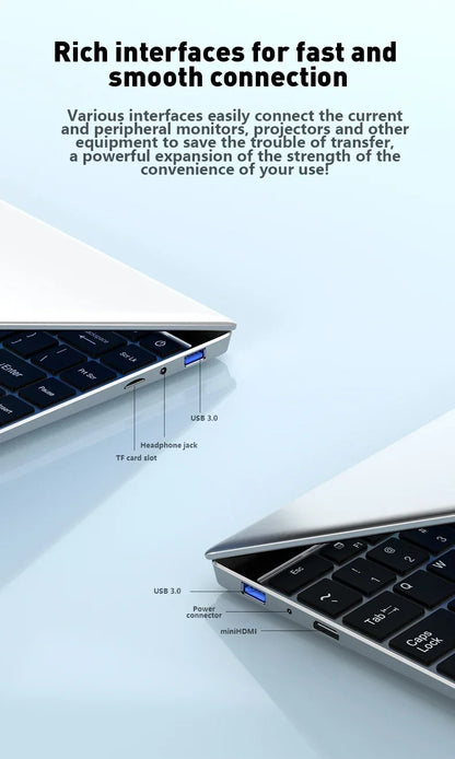 Portatile Ultra Sottile 14,1 Pollici Schermo Full Hd Con 16 Gb Ram E 2 Tb Ssd Windows 11 Per Ufficio