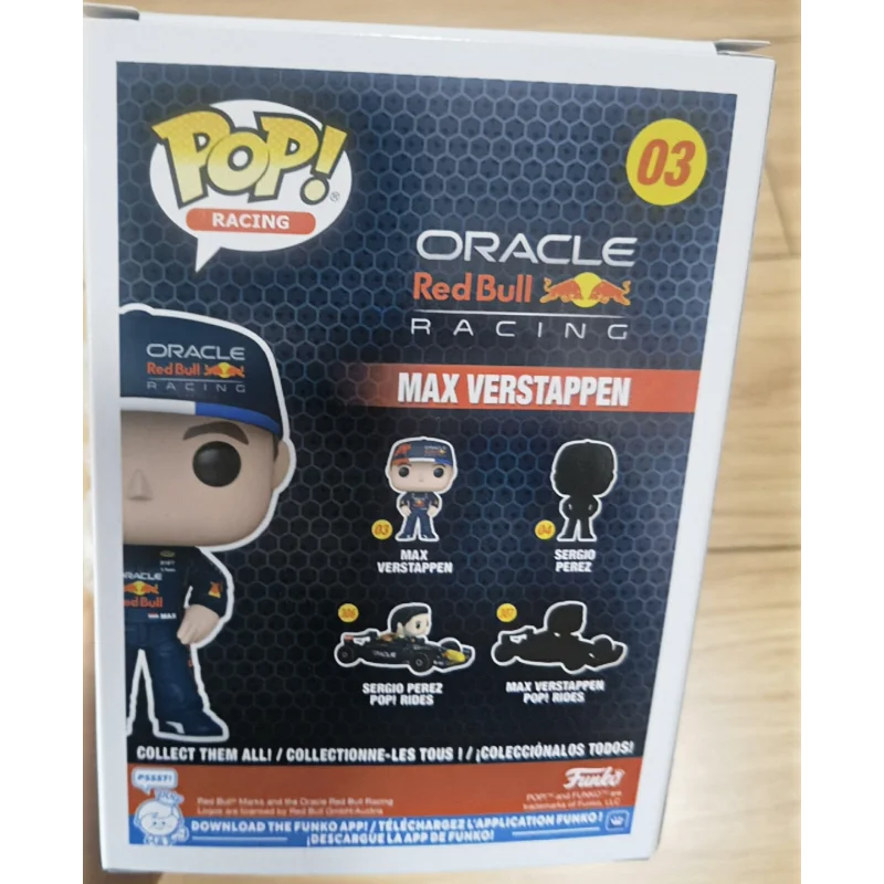 Funko Pop! Originale Figurina in Vinile del Team Mercedes-AMG F1 Andrea Kim Antonelli Max Verstappen - Nuovo Regalo da Collezione Disponibile