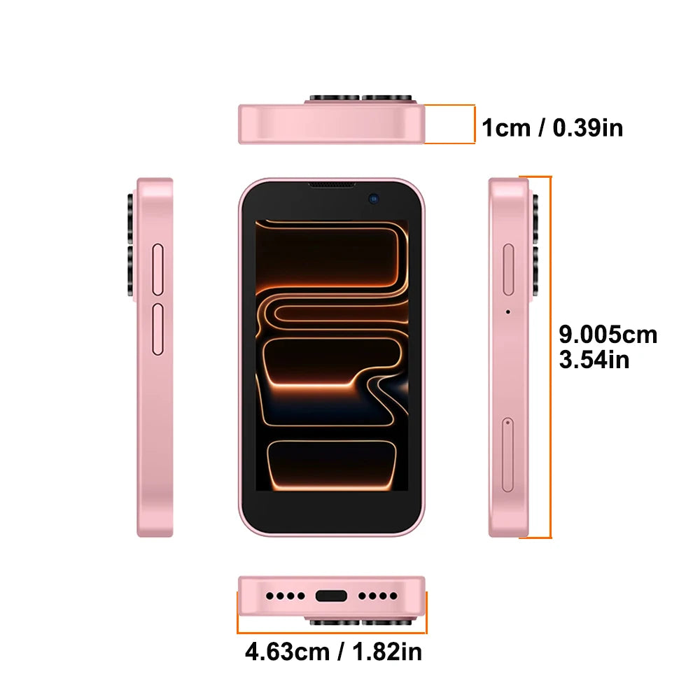 Soyes I17 Mini Smartphone 3.0 Pollici 2 Ram 16 Rom Dual Sim Doppia Fotocamera Android 9.0