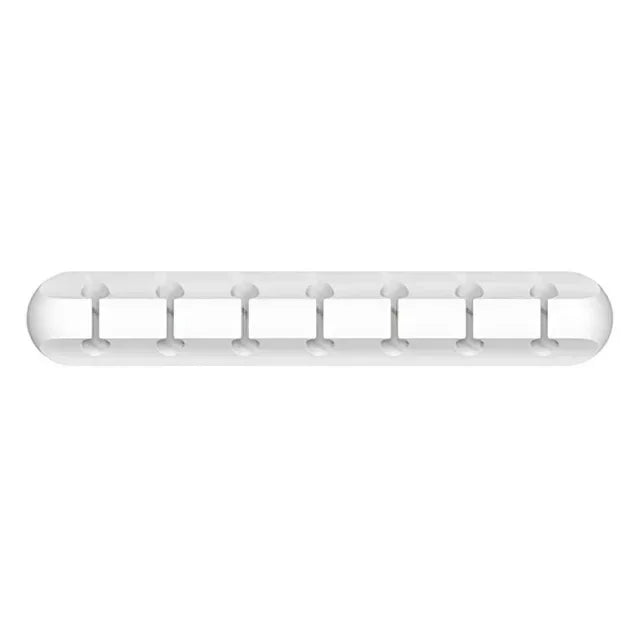 VIKEFON Cavo Cavo Organizzatore di cavi Avvolgicavo USB in silicone Clip di gestione Autoadesive per Mouse Tastiera Auricolare per iPhone
