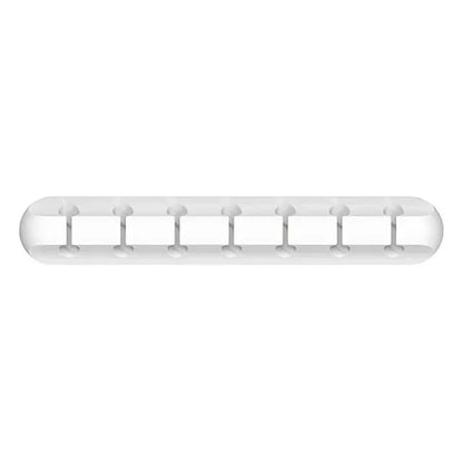 VIKEFON Cavo Cavo Organizzatore di cavi Avvolgicavo USB in silicone Clip di gestione Autoadesive per Mouse Tastiera Auricolare per iPhone