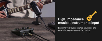 Interfaccia Audio USB MAONO PS22 Lite per PC, Ingresso XLR, 24-bit/192kHz, Software di Routing, Loopback ASIO per Registrazione Musica, Chitarra, DAW